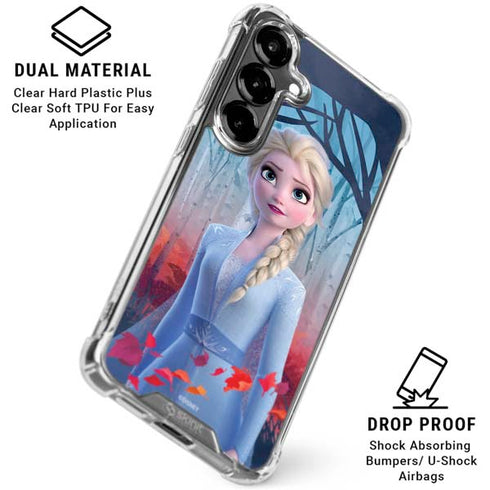 Disney Frozen II Elsa Galaxy S26 Plus Clear Case