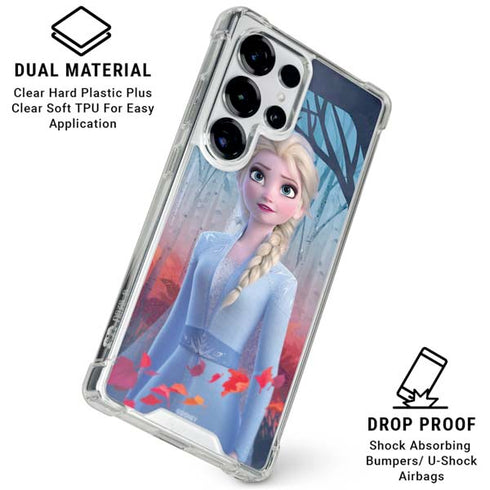 Disney Frozen II Elsa Galaxy S26 Ultra Clear Case