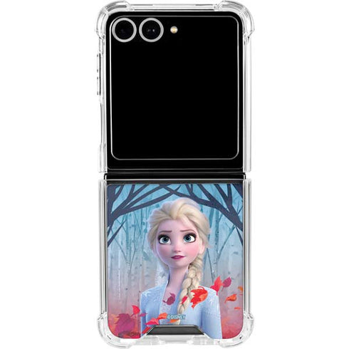 Disney Frozen II Elsa Galaxy Z Flip7 Clear Case