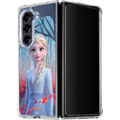 Disney Frozen II Elsa Galaxy Z Fold5 5G Clear Case