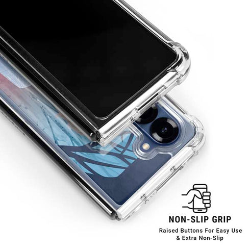 Disney Frozen II Elsa Galaxy Z Fold7 Clear Case