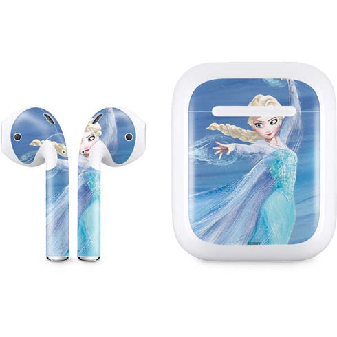 Disney Frozen Elsa Icy Powers Art Apple AirPods Skin