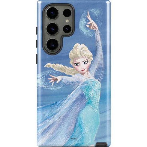 Disney Frozen Elsa Icy Powers Art Galaxy S23 Ultra Pro Case