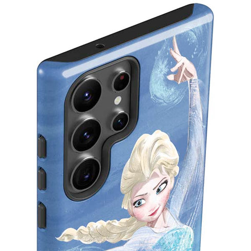 Disney Frozen Elsa Icy Powers Art Galaxy S23 Ultra Pro Case