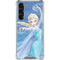 Disney Frozen Elsa Icy Powers Art Galaxy S24 FE Clear Case