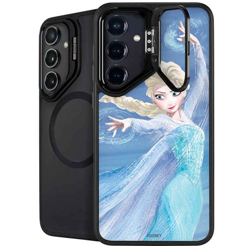 Disney Frozen Elsa Icy Powers Art Galaxy S24 Plus Kickstand Case