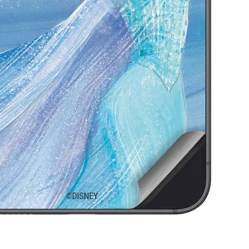 Disney Frozen Elsa Icy Powers Art Galaxy S25 Plus Skin