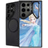 Disney Frozen Elsa Icy Powers Art Galaxy S25 Ultra Kickstand Case