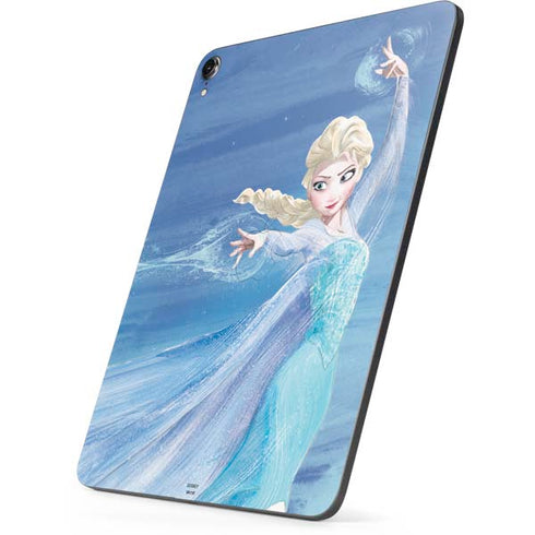 Disney Frozen Elsa Icy Powers Art Apple iPad Pro Skin