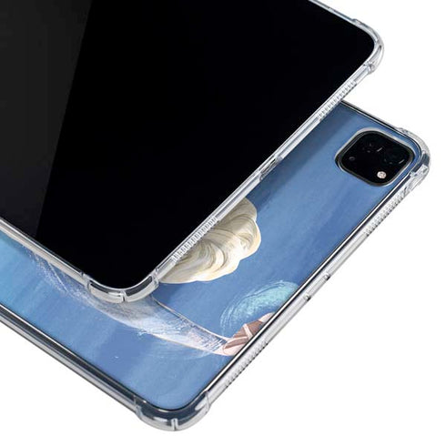 Disney Frozen Elsa Icy Powers Art iPad Pro 11in (2024) Clear Case