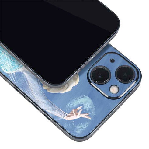Disney Frozen Elsa Icy Powers Art iPhone 15 Skin