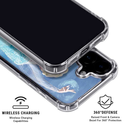 Disney Frozen Elsa Icy Powers Art iPhone 16 MagSafe Case