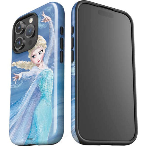 Disney Frozen Elsa Icy Powers Art iPhone 16 Pro Impact Case