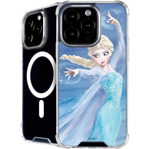 Disney Frozen Elsa Icy Powers Art iPhone 16 Pro MagSafe Case