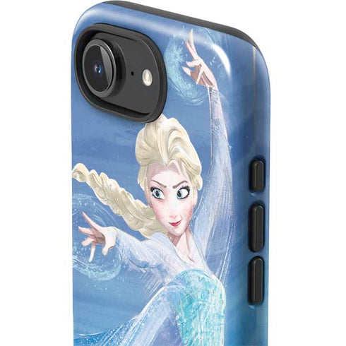 Disney Frozen Elsa Icy Powers Art iPhone 16e Impact Case