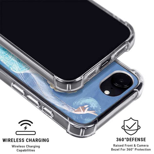 Disney Frozen Elsa Icy Powers Art iPhone 16e MagSafe Case