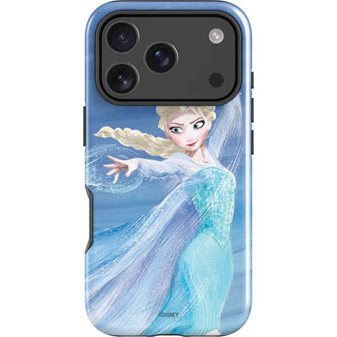Disney Frozen Elsa Icy Powers Art iPhone 18 Pro Impact Case