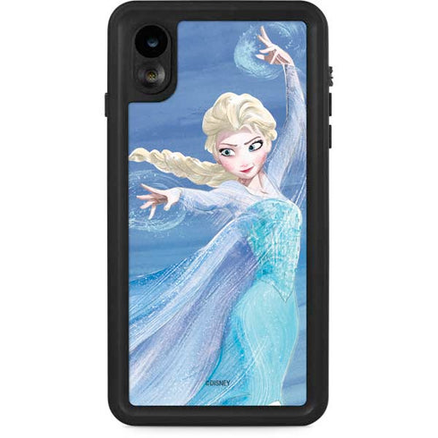 Disney Frozen Elsa Icy Powers Art iPhone Cases
