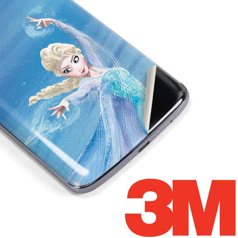 Disney Frozen Elsa Icy Powers Art Moto E5 Plus Skin
