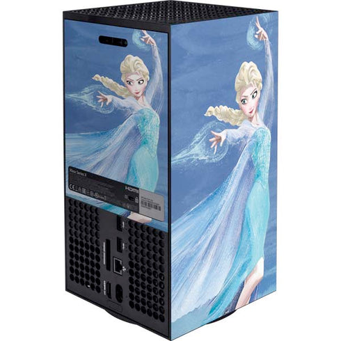 Disney Frozen Elsa Icy Powers Art Xbox Series X Bundle Skin
