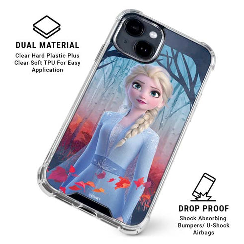 Disney Frozen II Elsa iPhone 15 Clear Case