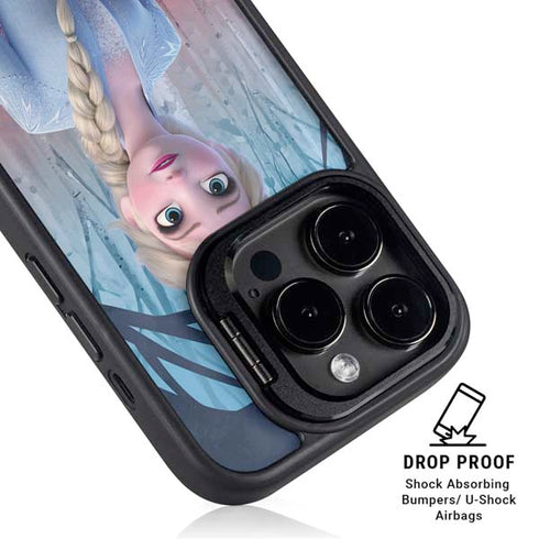 Disney Frozen II Elsa iPhone 15 Pro Kickstand Case
