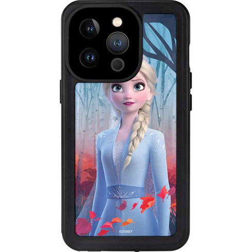 Disney Frozen II Elsa iPhone 15 Pro Waterproof Case
