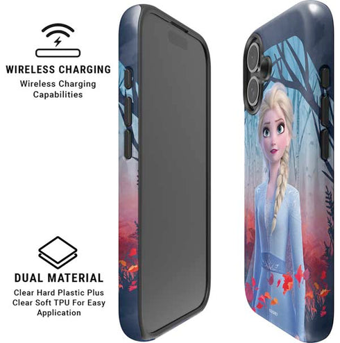 Disney Frozen II Elsa iPhone 16 Magsafe Impact Case