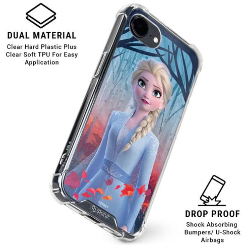 Disney Frozen II Elsa iPhone 16e Clear Case