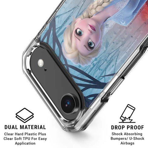 Disney Frozen II Elsa iPhone 17 Air Clear Case