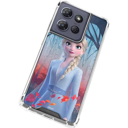 Disney Frozen II Elsa Moto G 5G (2025) Clear Case