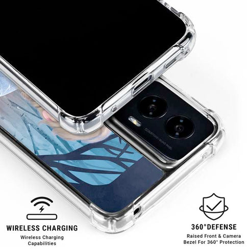 Disney Frozen II Elsa Moto G Power 5G (2024) Clear Case