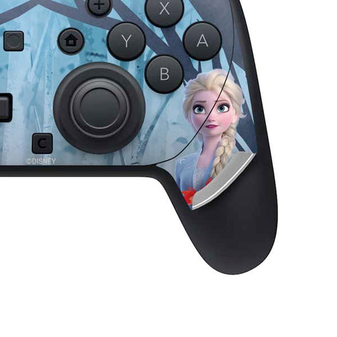 Disney Frozen II Elsa Nintendo Switch 2 (2025) Pro Controller Skin