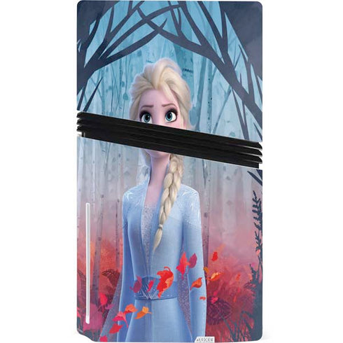 Disney Frozen II Elsa PS5 Pro Disk Console Skin