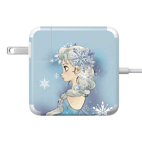 Disney Frozen Elsa Side Portrait Art 85W Power Adapter (15 and 17 inch MacBook Pro Charger) Skin