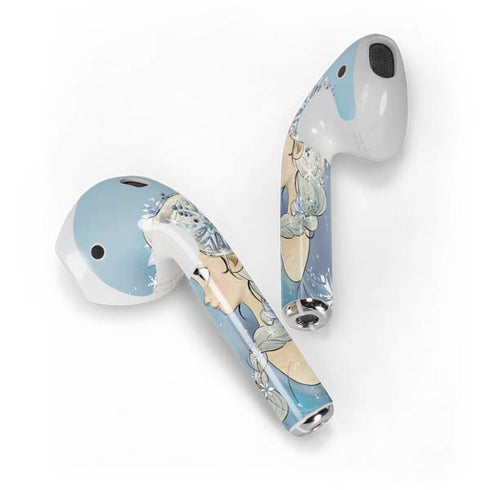 Disney Frozen Elsa Side Portrait Art Apple AirPods Skin