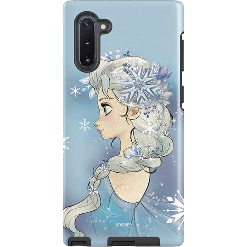 Disney Frozen Elsa Side Portrait Art Galaxy Cases