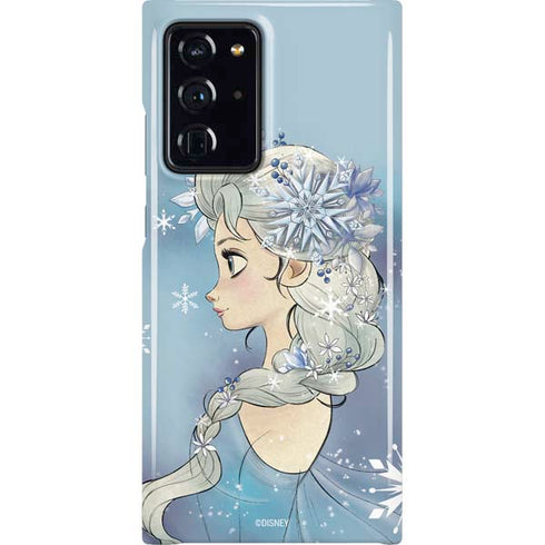 Disney Frozen Elsa Side Portrait Art Galaxy Cases