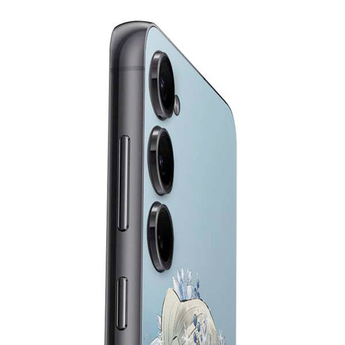 Disney Frozen Elsa Side Portrait Art Galaxy S25 Plus Skin