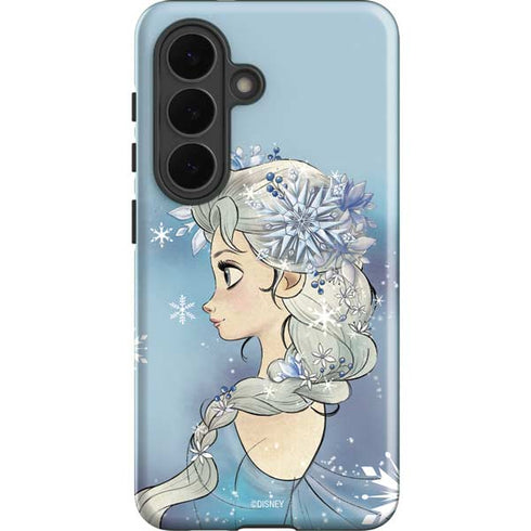 Disney Frozen Elsa Side Portrait Art Galaxy S26 Plus Impact Case