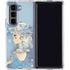 Disney Frozen Elsa Side Portrait Art Galaxy Z Fold5 5G Clear Case