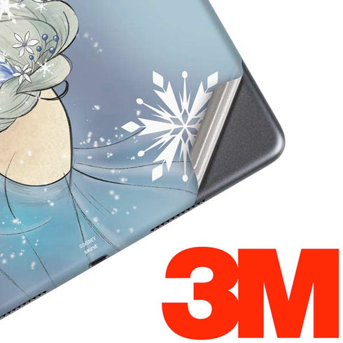 Disney Frozen Elsa Side Portrait Art iPad Skins