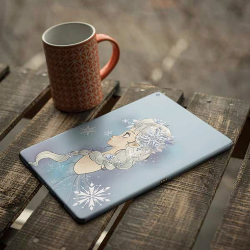 Disney Frozen Elsa Side Portrait Art iPad Skins