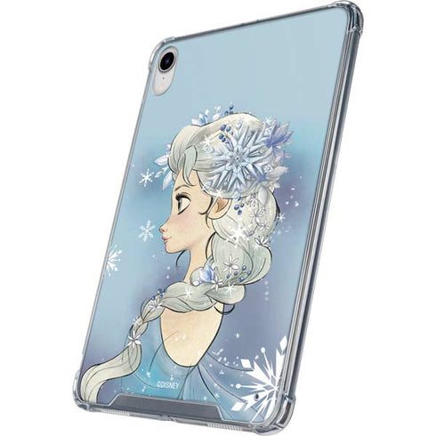 Disney Frozen Elsa Side Portrait Art iPad 11th Gen (2025) Clear Case