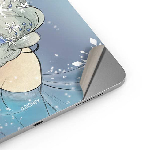 Disney Frozen Elsa Side Portrait Art Apple iPad Air Skin