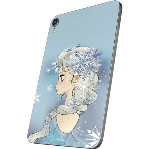 Disney Frozen Elsa Side Portrait Art Apple iPad Mini Skin