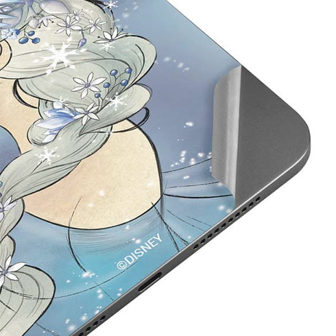 Disney Frozen Elsa Side Portrait Art Apple iPad Mini Skin