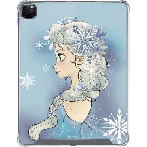 Disney Frozen Elsa Side Portrait Art iPad Cases