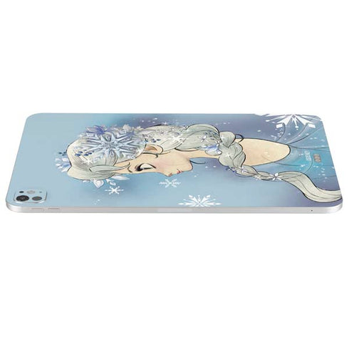 Disney Frozen Elsa Side Portrait Art iPad Pro 13in M4 (2024) Skin