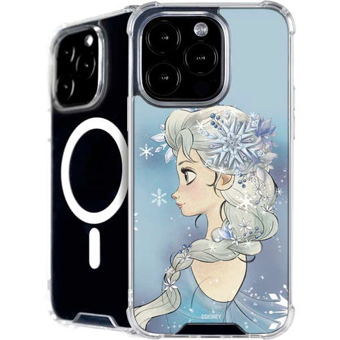 Disney Frozen Elsa Side Portrait Art iPhone 16 Pro MagSafe Case
